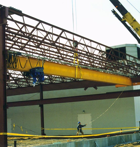 Top running box Girder crane install