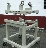 Center body manipulating cart for engine test