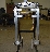 Air powered OD clamp with manual rotation