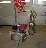 C Bale mechanical lifter with indexed manual rotation