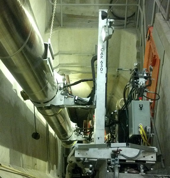 Load test lead shaft 2