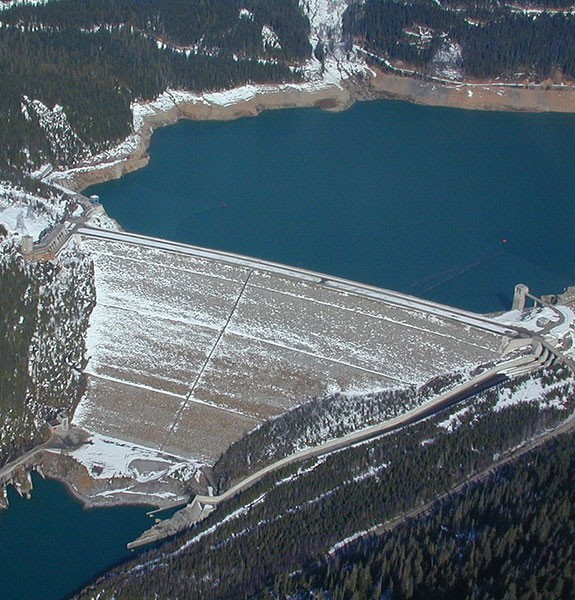 Mica dam